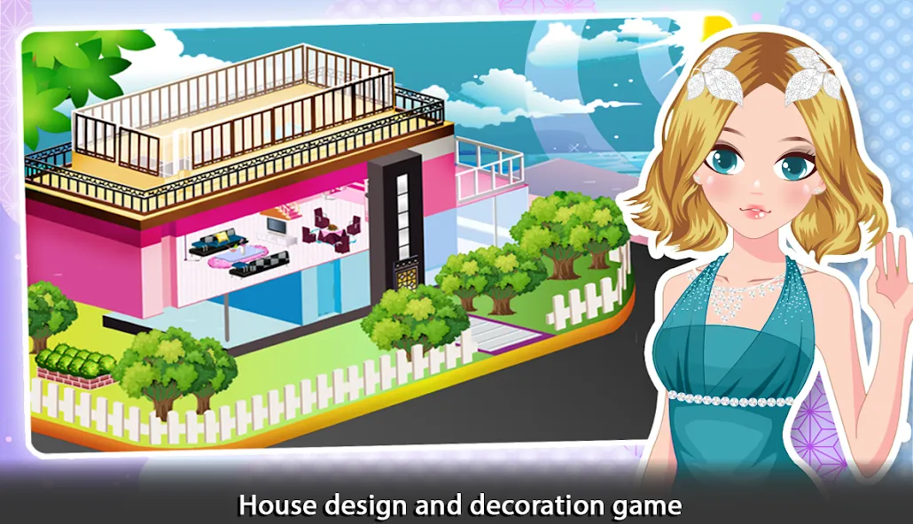 Girl Doll House - Room Design  [МОД Mega Pack] Screenshot 1