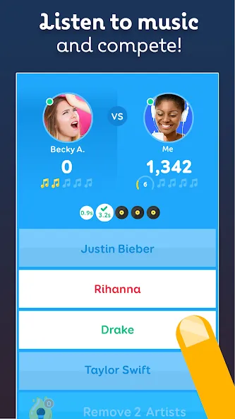 SongPop Classic: Music Trivia (СонгПоп Классик)  [МОД Бесконечные деньги] Screenshot 3