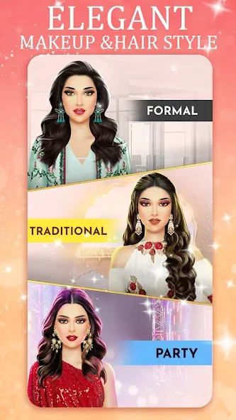 Indian Fashion Dressup Stylist  [МОД Бесконечные деньги] Screenshot 5