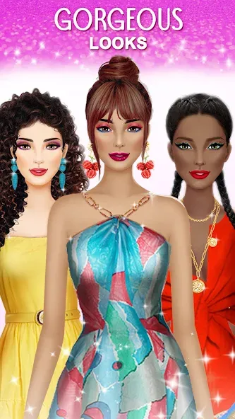 Fashion Stylist: Dress Up Game  [МОД Бесконечные монеты] Screenshot 1