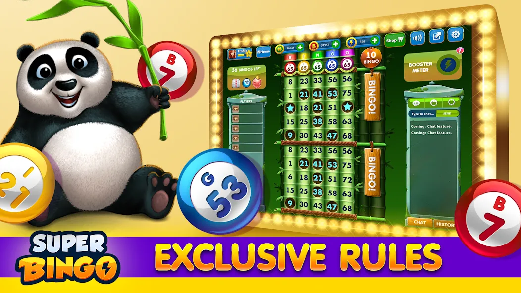 Super Bingo HD - Bingo Games (упер Бинго )  [МОД Много денег] Screenshot 2