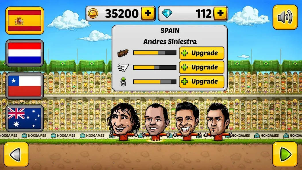 Puppet Soccer - Football  [МОД Меню] Screenshot 5