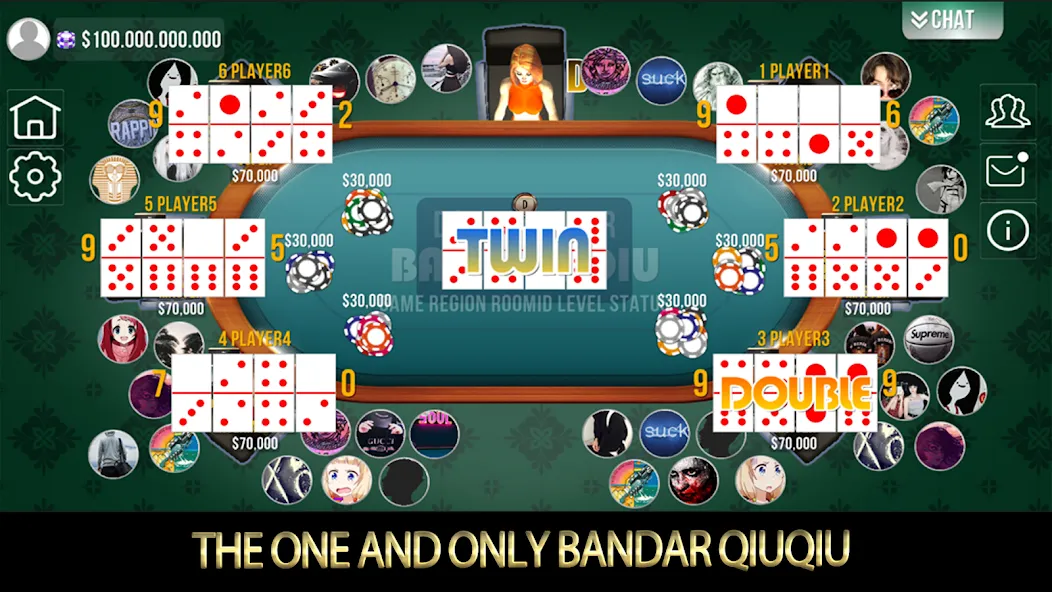 Domino Poker QiuQiu Gaple (Домино Покер ЧиЧи Гапле)  [МОД Menu] Screenshot 3