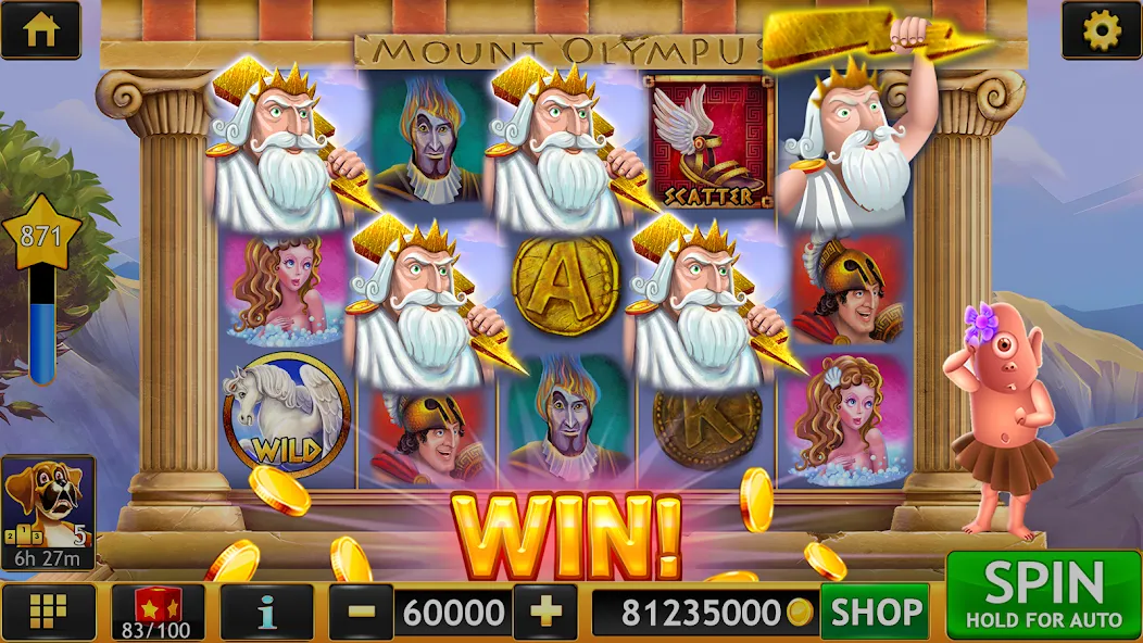 Vegas Slots Galaxy (Вегас Слотс Гэлэкси)  [МОД Много монет] Screenshot 1