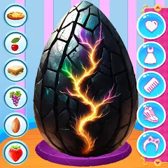 Скачать взломанную Dragon Eggs Surprise (Драгон Эггс Сюрприз)  [МОД Бесконечные монеты] - последняя версия apk на Андроид