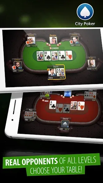 City Poker: Holdem, Omaha (Сити Покер)  [МОД Unlimited Money] Screenshot 5