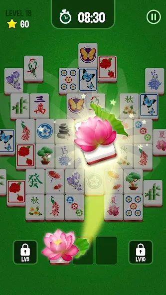 Mahjong 3D Matching Puzzle (Маджонг 3D Головоломка на совпадение)  [МОД Menu] Screenshot 2