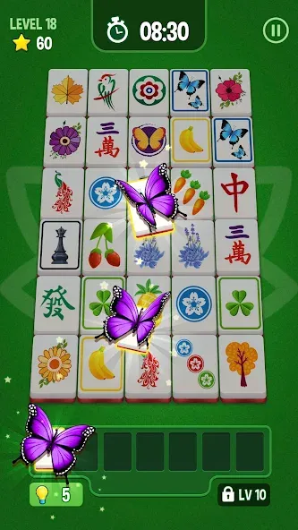 Mahjong Triple 3D -Tile Match (Маджонг Трипл 3Д)  [МОД Бесконечные монеты] Screenshot 1