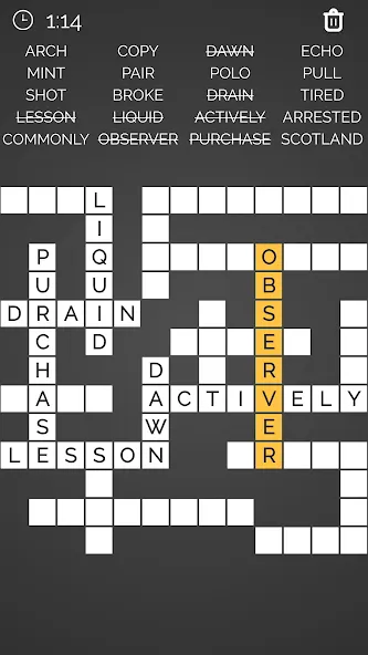 Crossword : Word Fill  [МОД Mega Pack] Screenshot 5