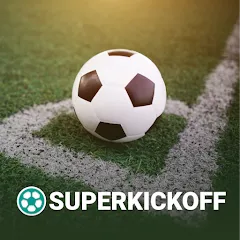 Взломанная Superkickoff - Soccer manager (уперкикофф)  [МОД Много денег] - последняя версия apk на Андроид