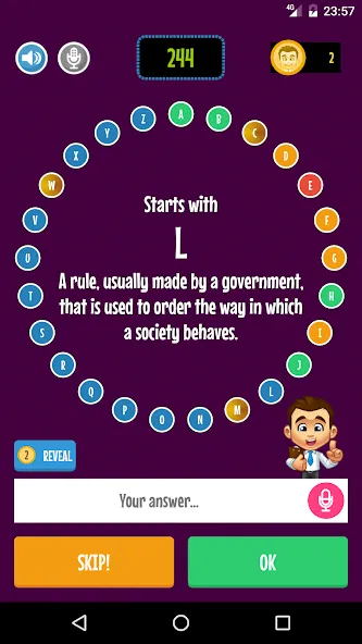 Alphabet Game (Пасапалабра)  [МОД Все открыто] Screenshot 2