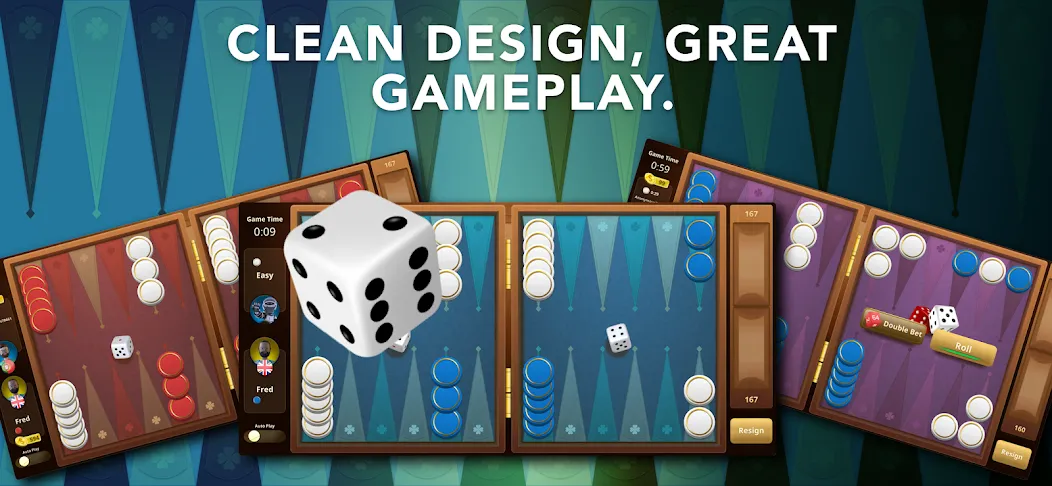 Backgammon Classic + Online  [МОД Unlimited Money] Screenshot 3