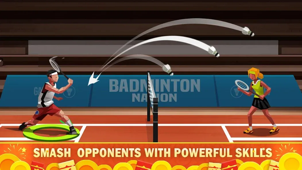 Badminton League  [МОД Много денег] Screenshot 2