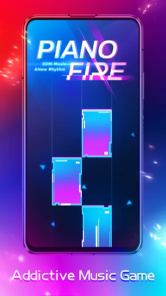 Piano Fire: Edm Music & Piano (Пиано Файр)  [МОД Меню] Screenshot 1