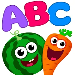 Скачать взломанную ABC kids! Alphabet learning!  [МОД Много монет] - стабильная версия apk на Андроид