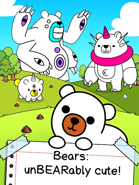 Bear Evolution: Idle Clicker (Беар Эволюшн)  [МОД Много денег] Screenshot 5