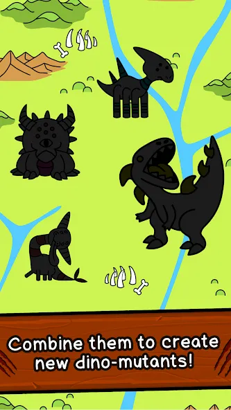 Dino Evolution: Dinosaur Game (Дино Эволюшн)  [МОД Menu] Screenshot 3