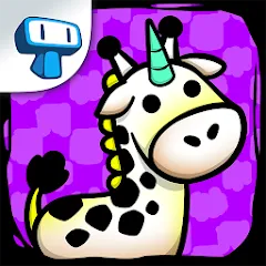 Скачать взломанную Giraffe Evolution: Idle Game (Жираф Эволюция)  [МОД Бесконечные деньги] - стабильная версия apk на Андроид