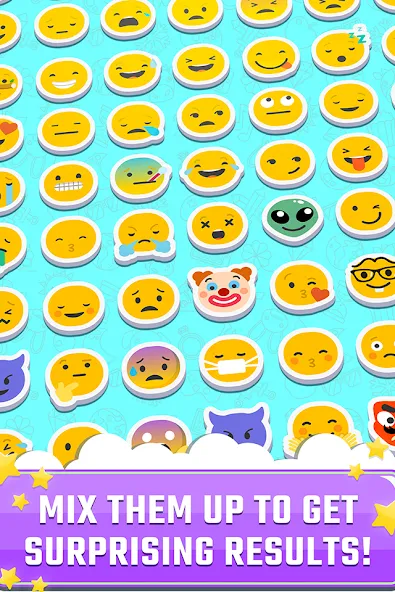 Match The Emoji: Combine All (Мэтч Зэ Имоджи)  [МОД Unlocked] Screenshot 3