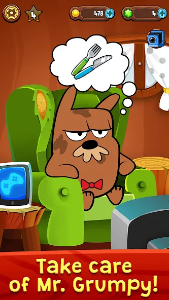 My Grumpy: Funny Virtual Pet (Май Грампи)  [МОД Unlocked] Screenshot 1