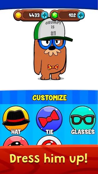 My Grumpy: Funny Virtual Pet (Май Грампи)  [МОД Unlocked] Screenshot 3