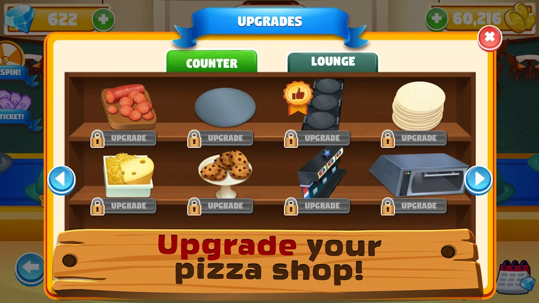 My Pizza Shop 2: Food Games (Мой Пиццерия 2)  [МОД Много монет] Screenshot 3