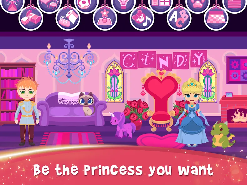 My Princess Castle: Doll Game (Мой Принцессин Замок)  [МОД Бесконечные монеты] Screenshot 1