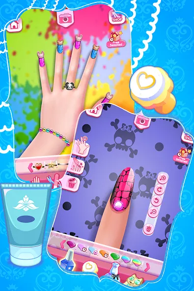 My Nail Makeover: Nail Salon (Моя маникюрная переменка)  [МОД Menu] Screenshot 4