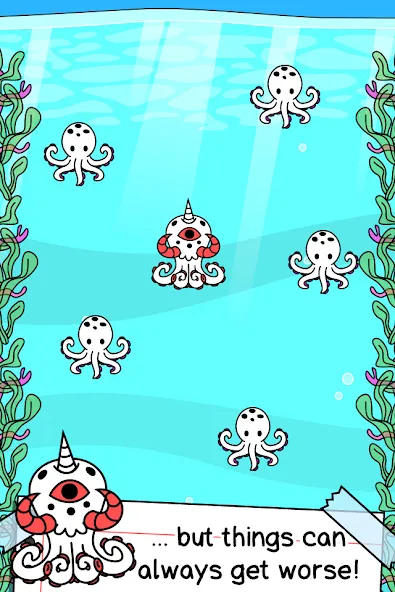 Octopus Evolution: Idle Game (Октопус Эволюция)  [МОД Unlocked] Screenshot 2