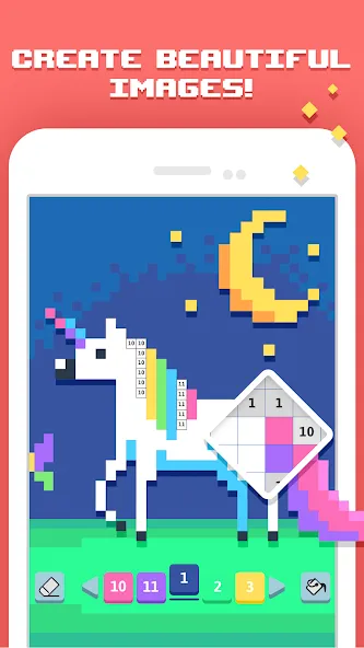 Pixelicious: Color Daily Pixel (Пикселическ)  [МОД Unlimited Money] Screenshot 1