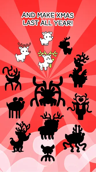 Reindeer Evolution: Idle Game (Рейндир Эволюция)  [МОД Unlocked] Screenshot 4