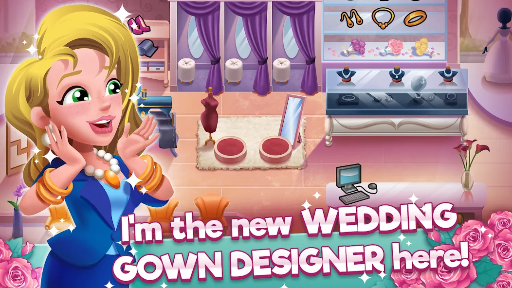 Wedding Salon Dash Bridal Shop (Свадебный салон Дэш Бутик невест)  [МОД Menu] Screenshot 1