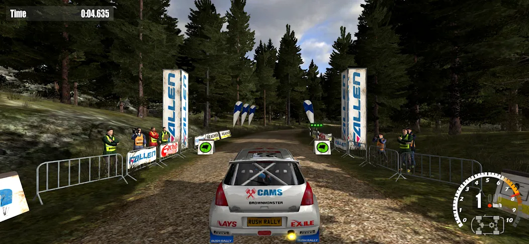 Rush Rally 3 Demo (Раш Ралли 3 Демо)  [МОД Много монет] Screenshot 1