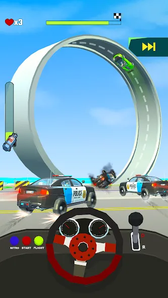 Crazy Rush 3D: Race Master (Крейзи Раш 3Д)  [МОД Menu] Screenshot 4