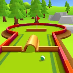 Взломанная Mini Golf Game - Putt Putt 3D (Мини Гольф Челлендж)  [МОД Бесконечные деньги] - последняя версия apk на Андроид