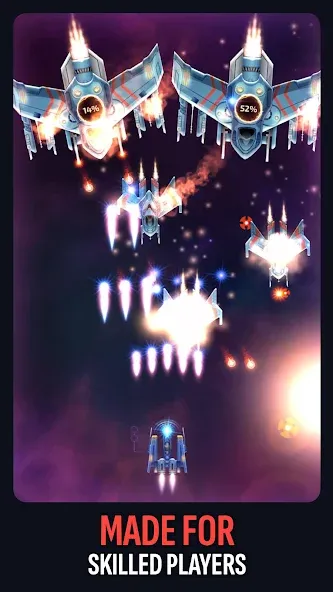 Galaxy Keeper: Space Shooter  [МОД Много денег] Screenshot 3