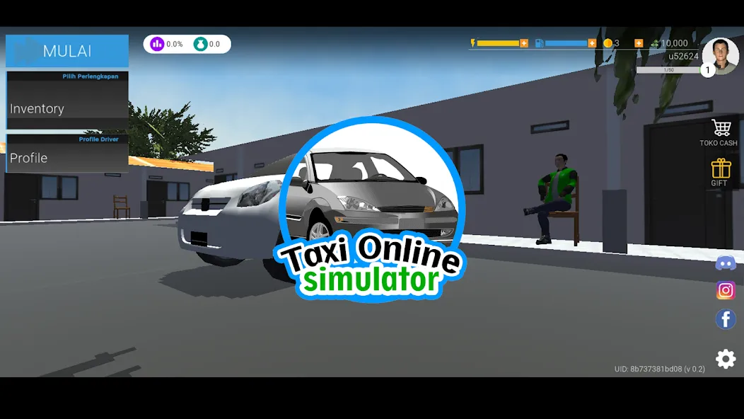 Taxi Online Simulator ID (Такси онлайн симулятор )  [МОД Все открыто] Screenshot 1