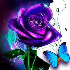 Скачать взломанную Color Master - Color by Number (Колор Мастер Про)  [МОД Mega Pack] - полная версия apk на Андроид