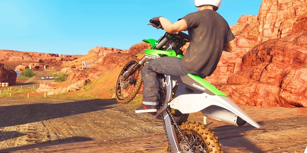 Dirt MX Bikes KTM Motocross 3D (Дирт МХ Байкс КТМ Мотокросс 3Д)  [МОД Все открыто] Screenshot 5