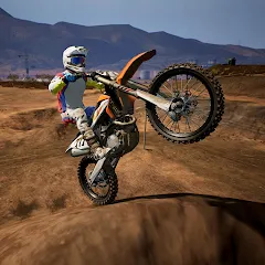 Скачать взлом Dirt MX Bikes KTM Motocross 3D (Дирт МХ Байкс КТМ Мотокросс 3Д)  [МОД Все открыто] - последняя версия apk на Андроид