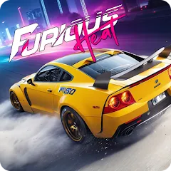 Взлом Furious: Heat Racing 2024 (Фьюриъс)  [МОД Много денег] - стабильная версия apk на Андроид