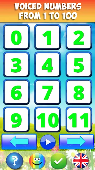 Numbers for kids 1 to 10 Math  [МОД Много монет] Screenshot 1