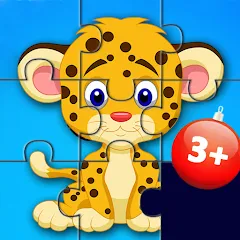 Взломанная Kids puzzles - 3 and 5 years  [МОД Много монет] - полная версия apk на Андроид