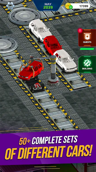 Car Factory Simulator  [МОД Бесконечные монеты] Screenshot 3