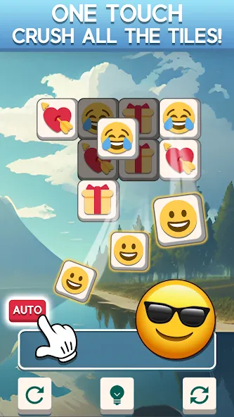 Tile Match Emoji -Triple Tile (Тил Матч Эмоджи)  [МОД Mega Pack] Screenshot 3