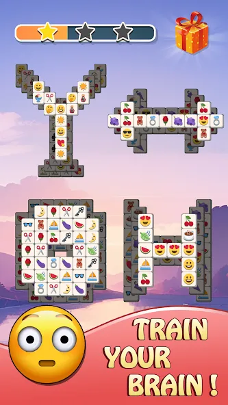 Tile Match Emoji -Triple Tile (Тил Матч Эмоджи)  [МОД Mega Pack] Screenshot 5