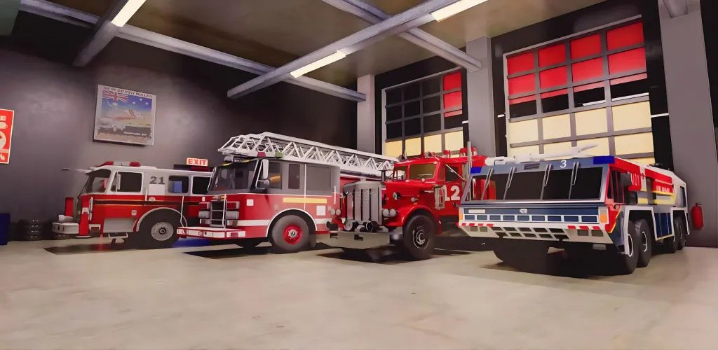 Real Firefighter 3D Simulator (Реальный Пожарник 3D Симулятор)  [МОД Много монет] Screenshot 4