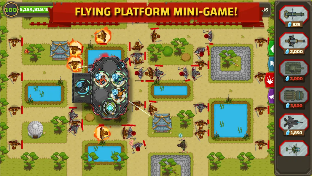 Ancient Allies Tower Defense (Аншент Эллайес Тауэр Дефенс)  [МОД Menu] Screenshot 3