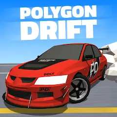 Скачать взломанную Polygon Drift: Traffic Racing (Полигон Дрифт)  [МОД Бесконечные монеты] - последняя версия apk на Андроид