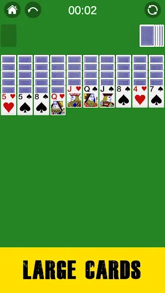 Spider Solitaire Card Game Fun  [МОД Много денег] Screenshot 2